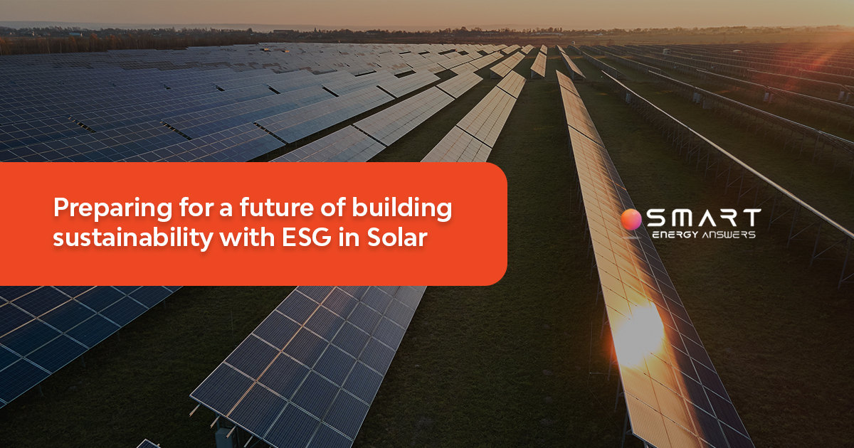 Preparing for a future of building sustainability with ESG in Solar - featured image